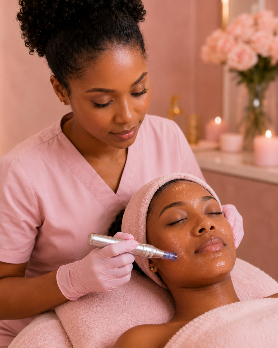 Skin rejuvenation treatment for texture and radiance